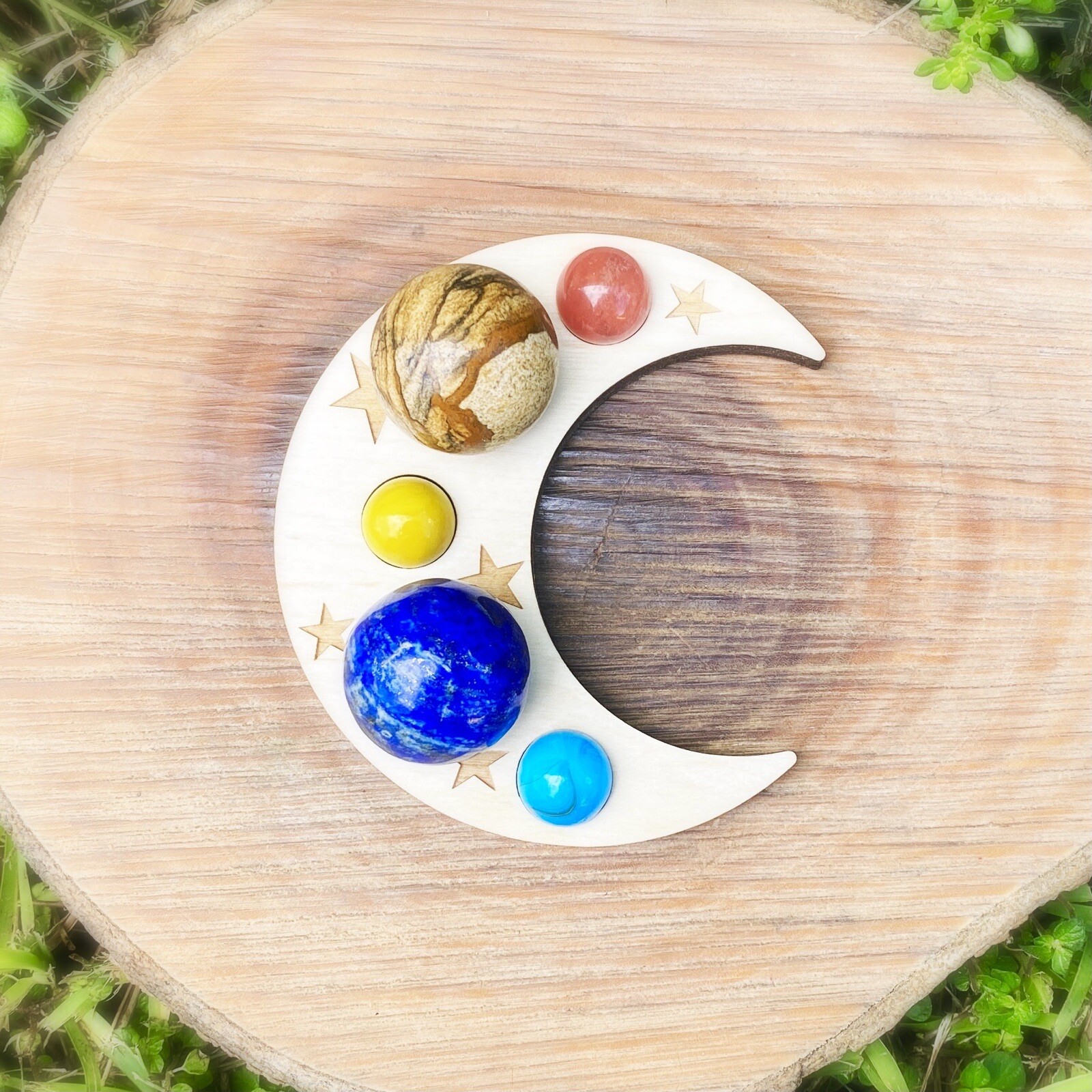 Wholesale Bulk Lot of 20 moon Multi sphere holders display stands