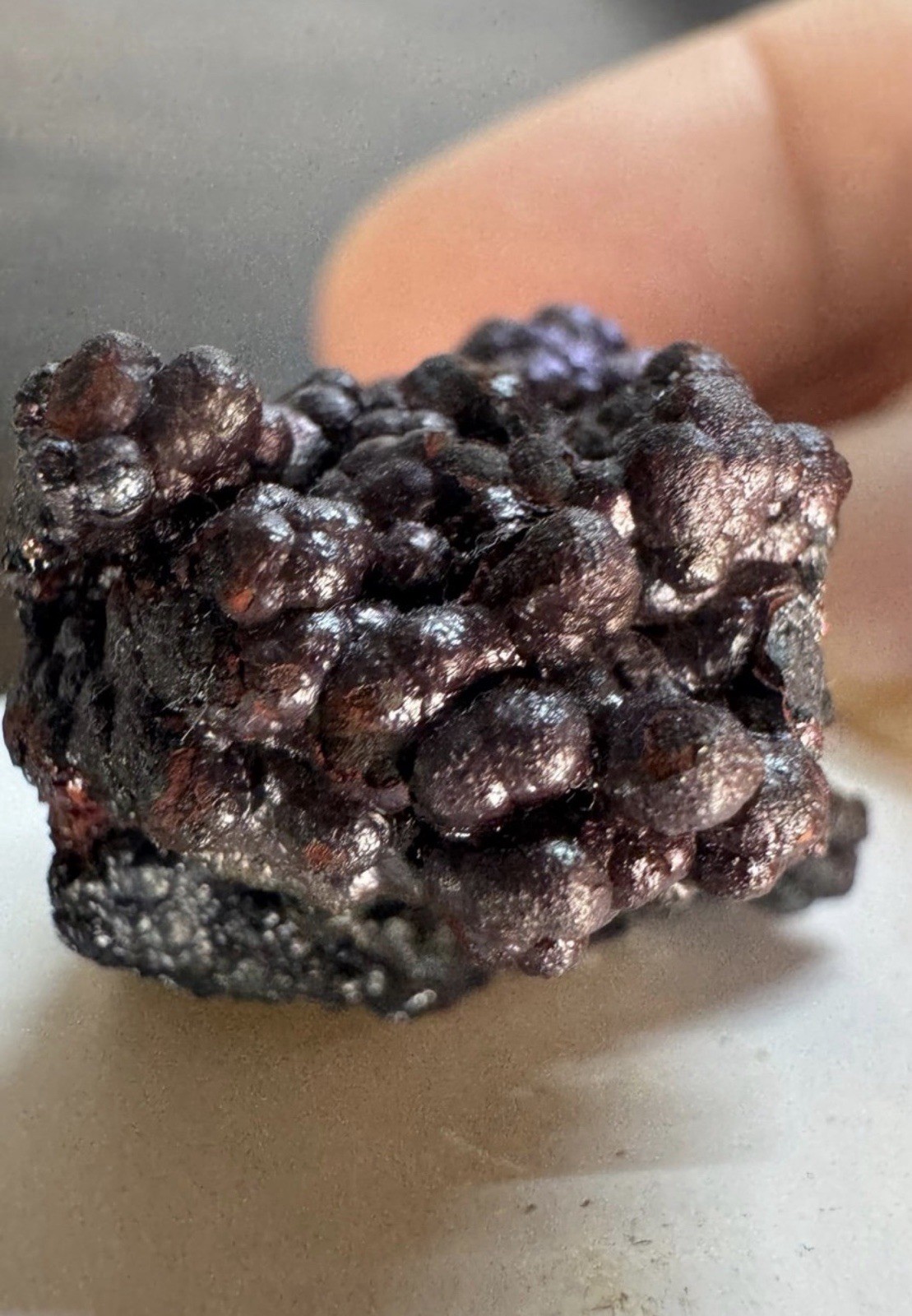 Metallic Iridescent Rainbow Goethite From Tharsis Spain