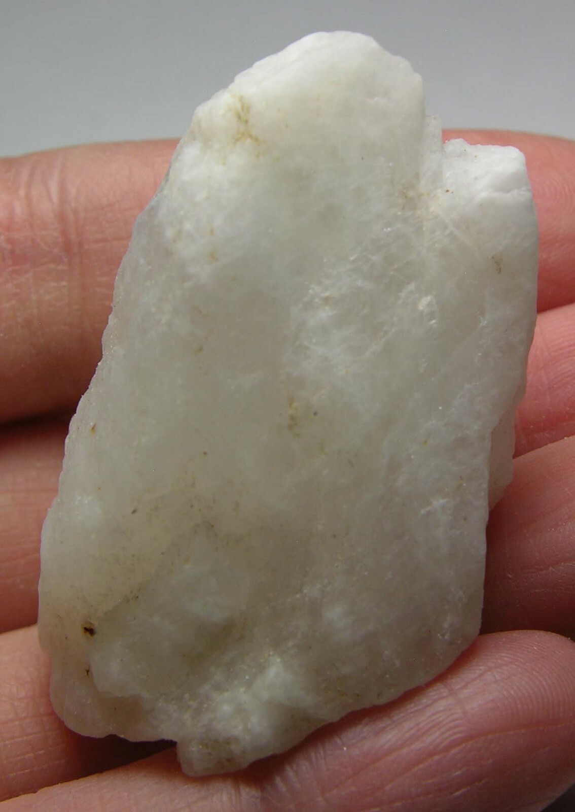 #15 Sri-Lanka 167.75ct 100% Natural Rough White MoonStone Specimen 33.55g 46mm