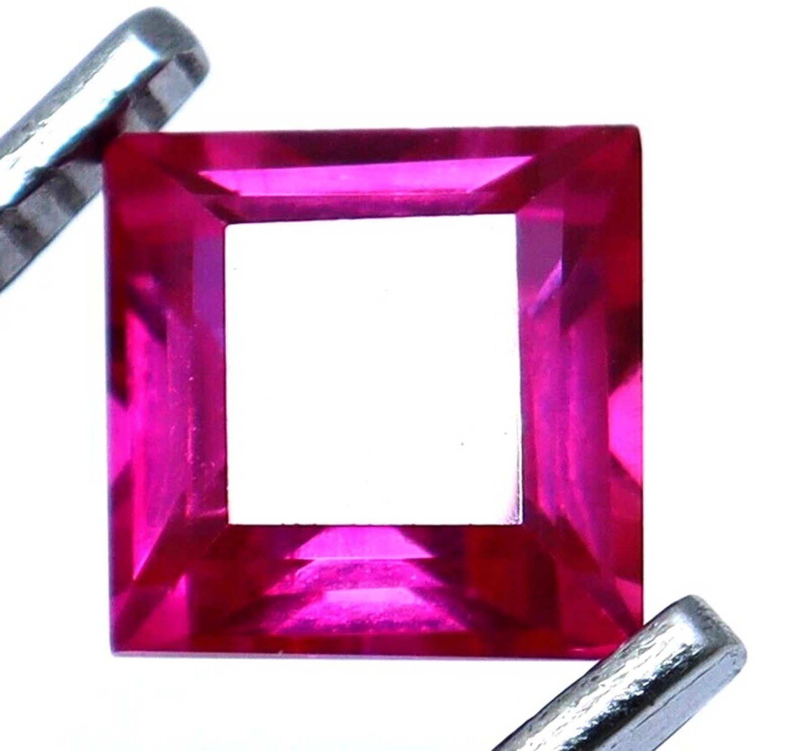 Authentic 16.00 Ct Natural Pink Ruby Princess Loose Gemstone IGL Certified 5DOX