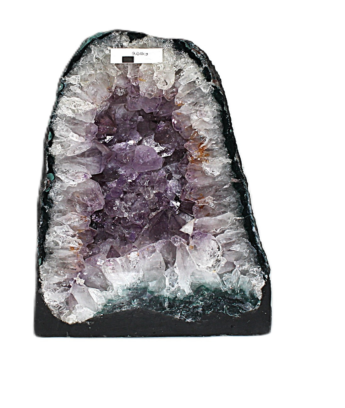 DMS Store Amethyst Geode from Brazil R.1254 (Dim: 10.25″ x 8″ x 5.75″, 19.89 lb)