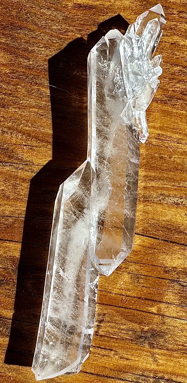 🔥🔥 AAA+ FADEN QUARTZ CRYSTAL DT 🔥my BEST🔥Pakistan 52gr and 5”🔥🔥🔥🔥
