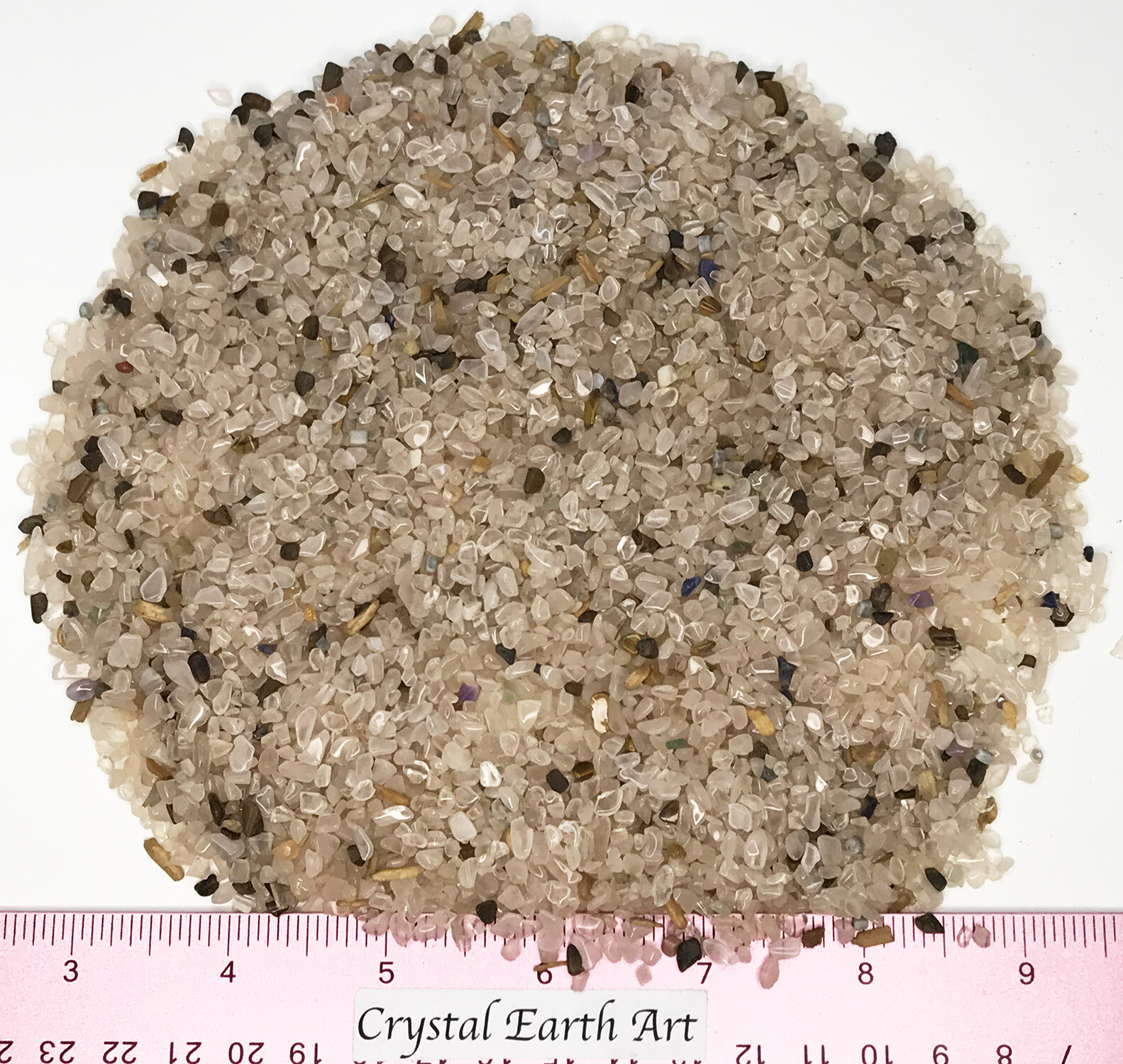 QUARTZ ROSE Dusky XX-Mini (1/8″ to 3/8″) polished stones 1/2 lb.