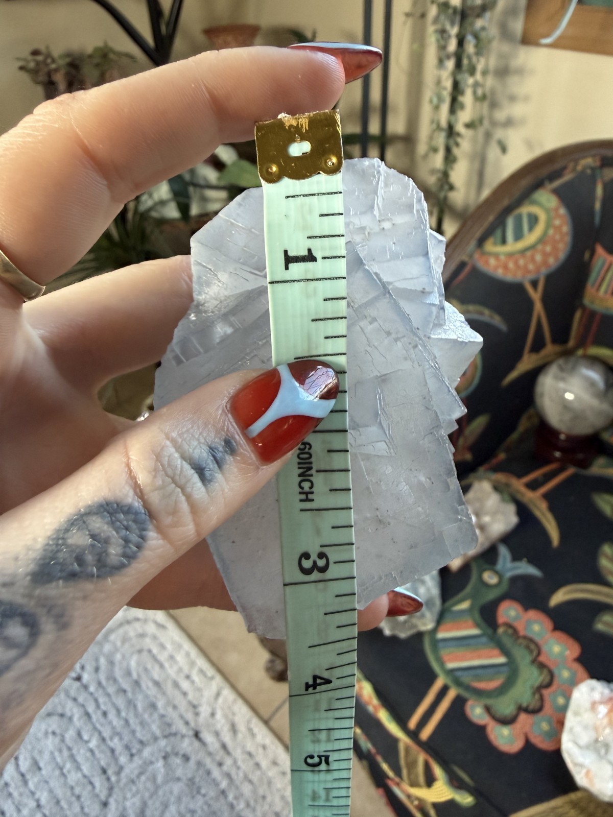 Blue Fluorite Cubes – Floating Cluster (No Matrix) – 9.28 oz
