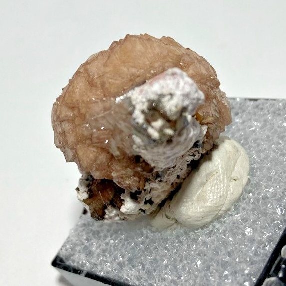 Exquisite VERY Rare Poldervaartite (Olmiite variety) & minor Calcite. S.A.