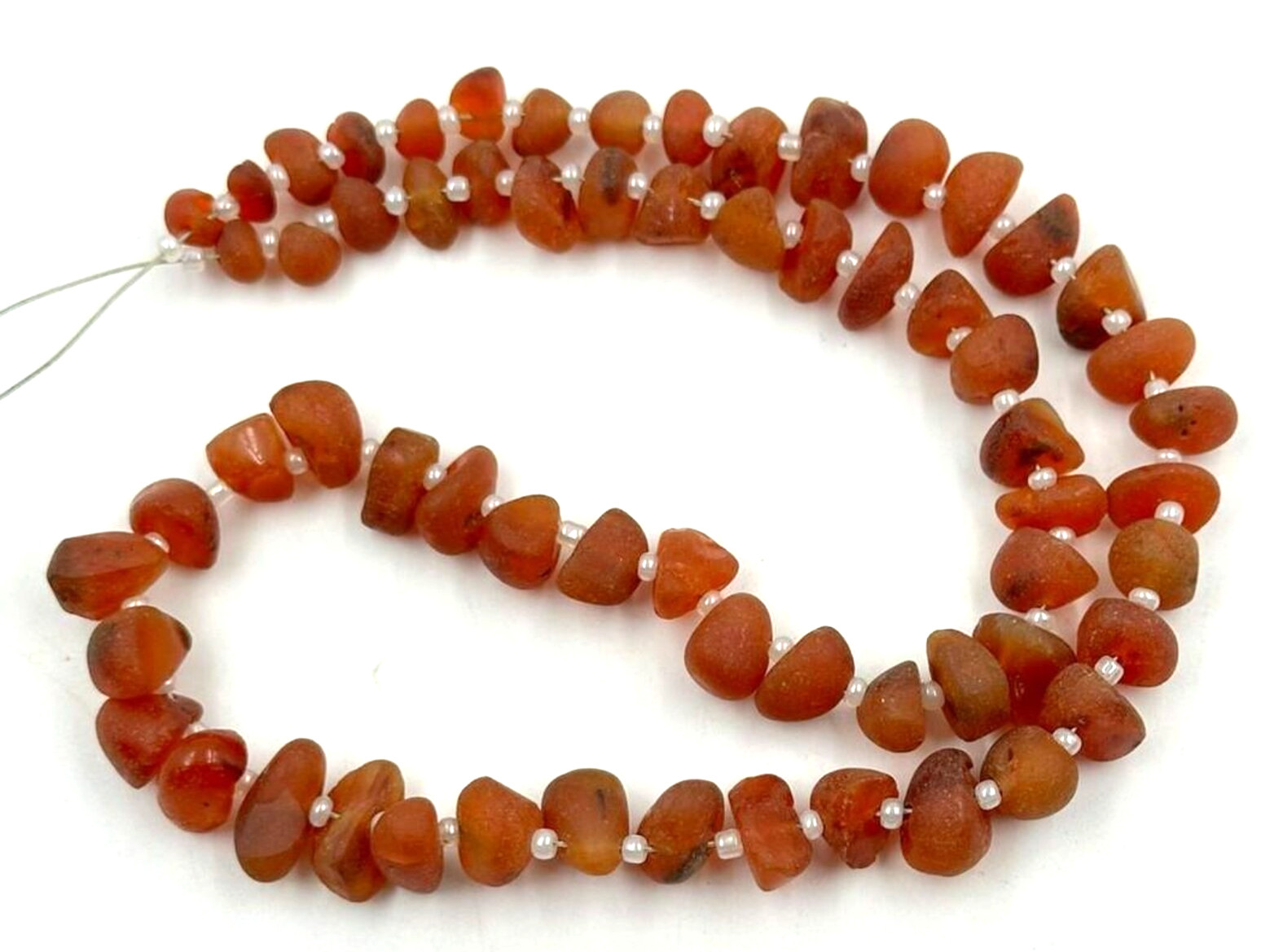 Carnelian Smooth Matte Polished Beads Nugget Shape Bead Size 6×5 to 7x13mm 15 ;