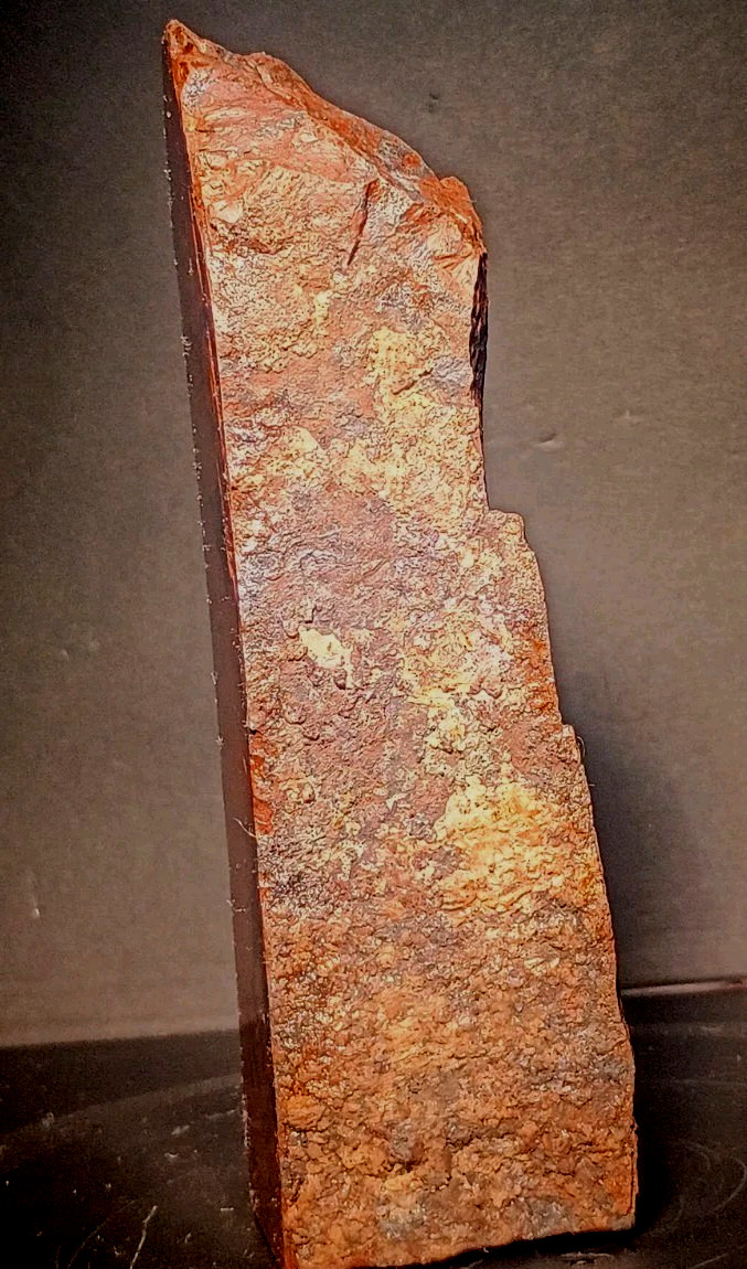 Historic Pilot Knob MO Polished Rhyolitic Jasper Magnetite Tower Specimen 3.4lb