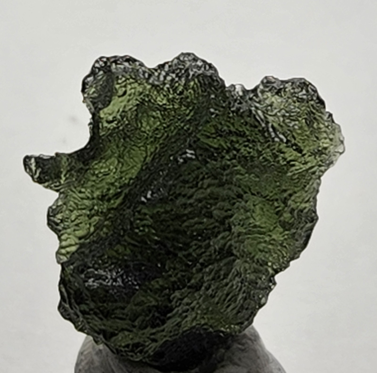 Top A++ 2.64g Gem Green Moldavite Crystal Chlum Czech Republic Minerals Crystals
