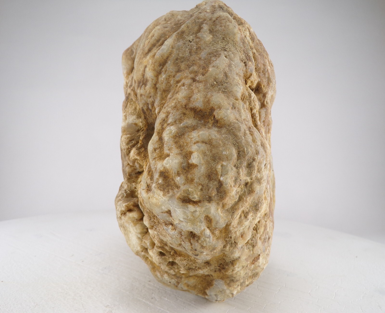 6.5″ Unopened Geode Agate Uncut Nodule Semi Solid – Solid Natural Quartz 4.5LB