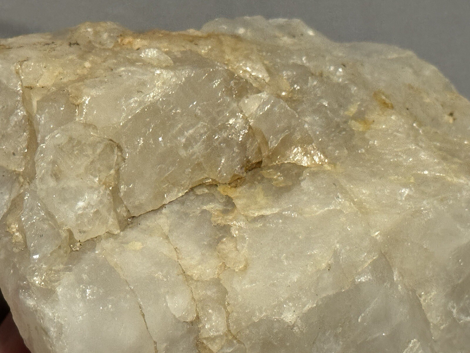 6.6lb Clear Smoky Quartz Crystal Cluster Rainbow Luminescent Rough Specimen