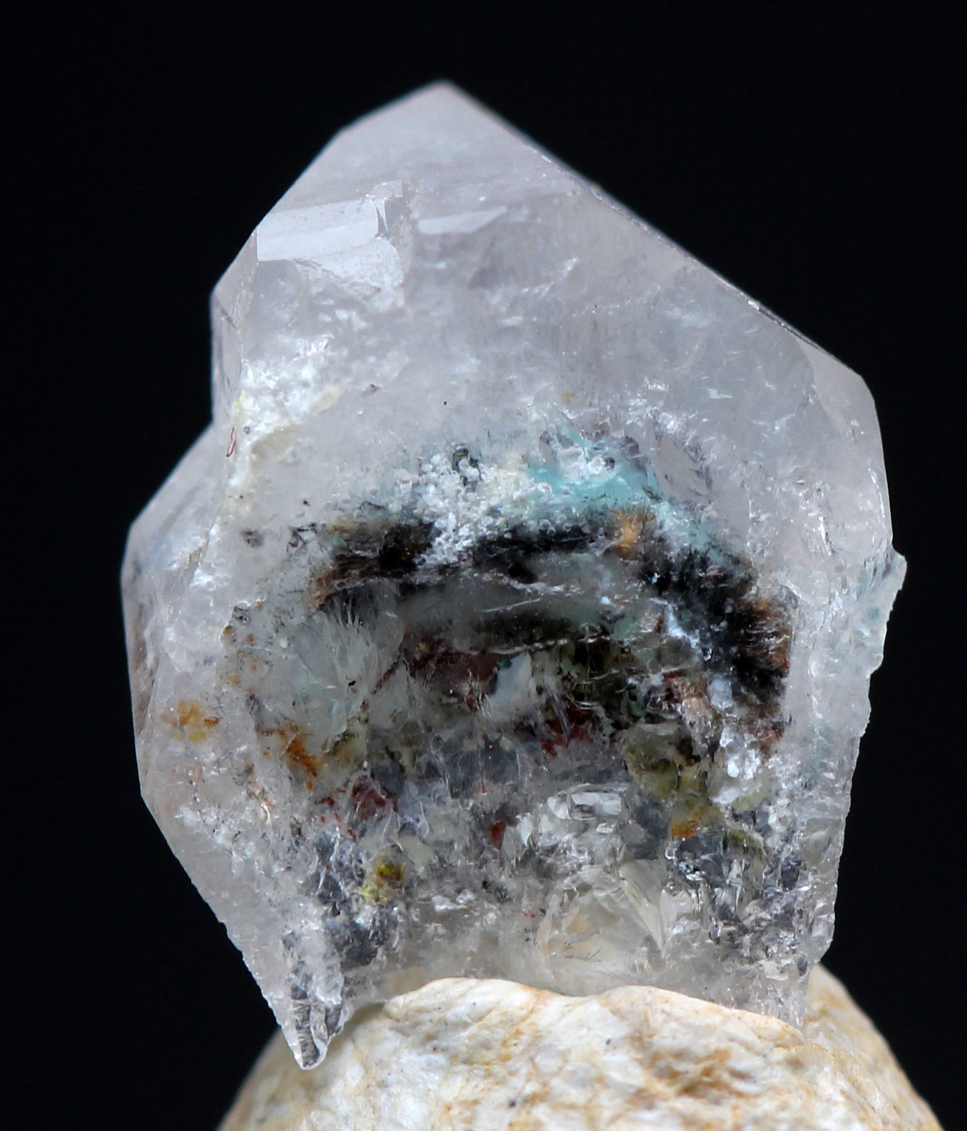 RARE AJOITE QUARTZ Crystal Cluster Mineral Specimen MESINA MINE SOUTH AFRICA