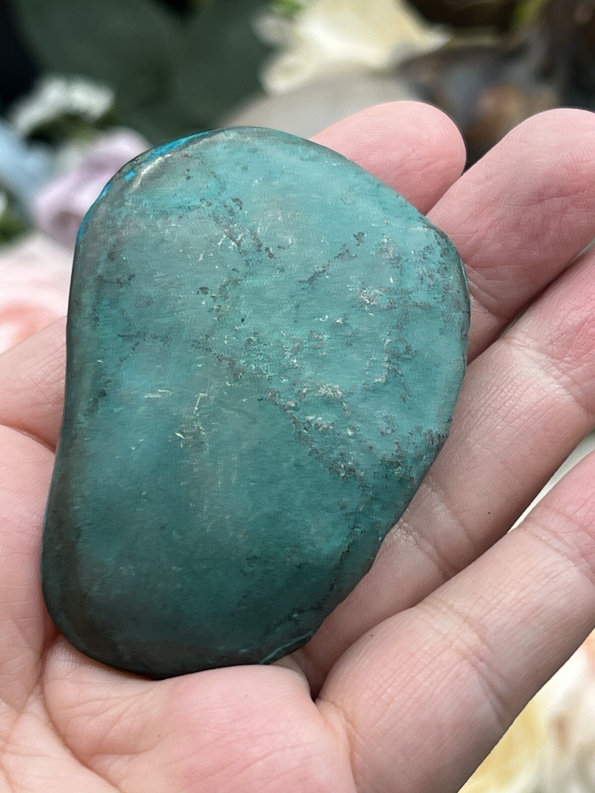 Natural “Malacolla” Malachite & Chrysocolla Freeforms L@@K Free ship & Gift