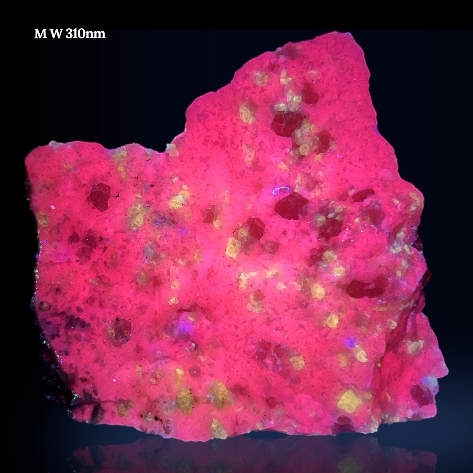212 GM Red Spinel Crystals with Marialite, Scapolite, Fluorapatite on Calcite