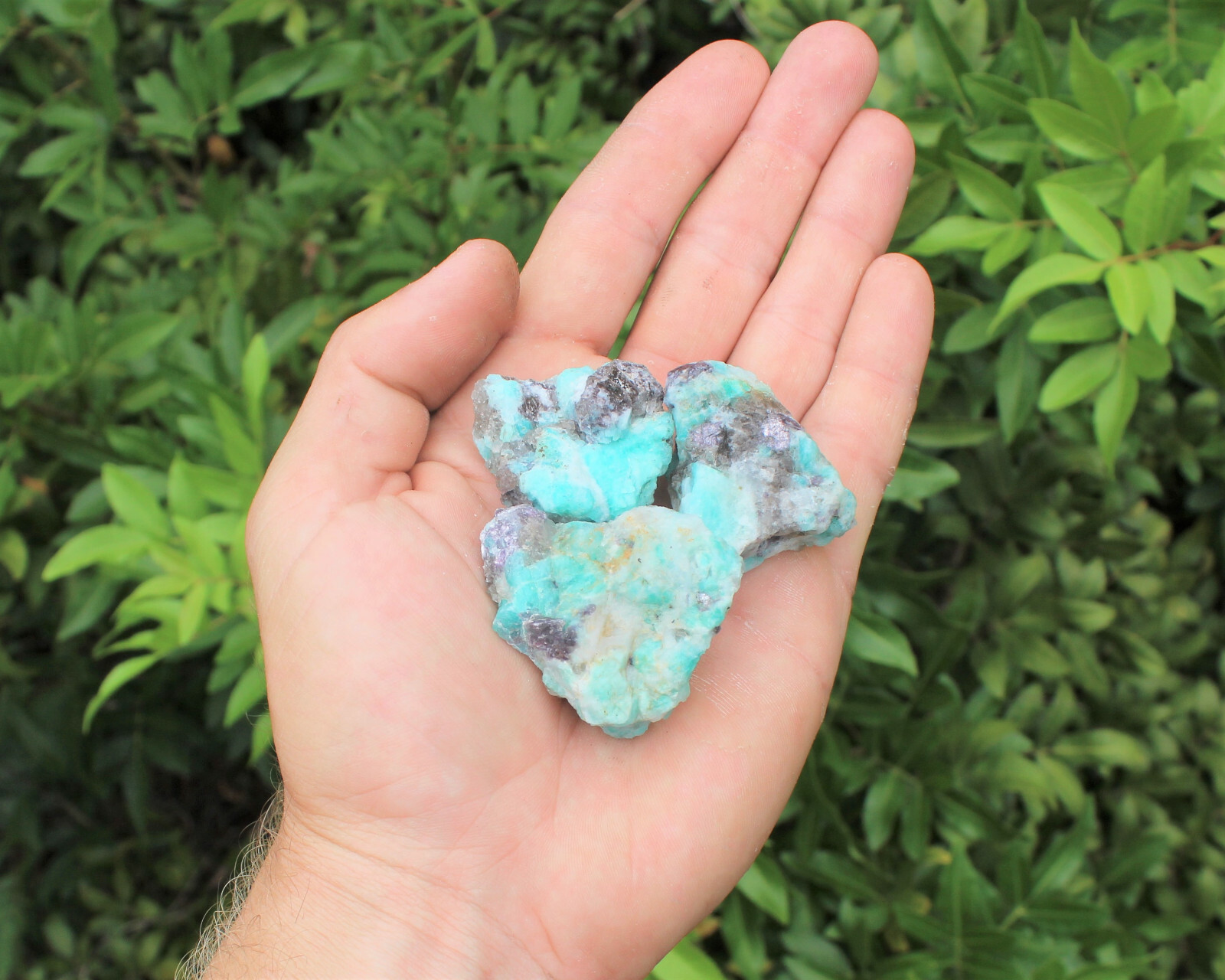 Raw Natural Amazonite Crystals: Choose How Many Pieces (Rough Amazonite Crystal)