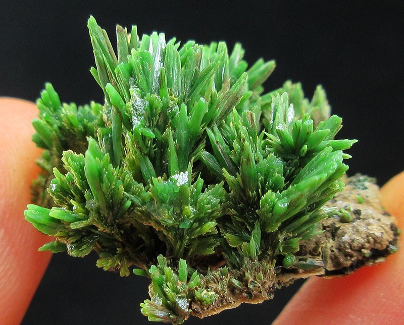 6.9g green pyromorphite crystals minerals specimens from China!~~