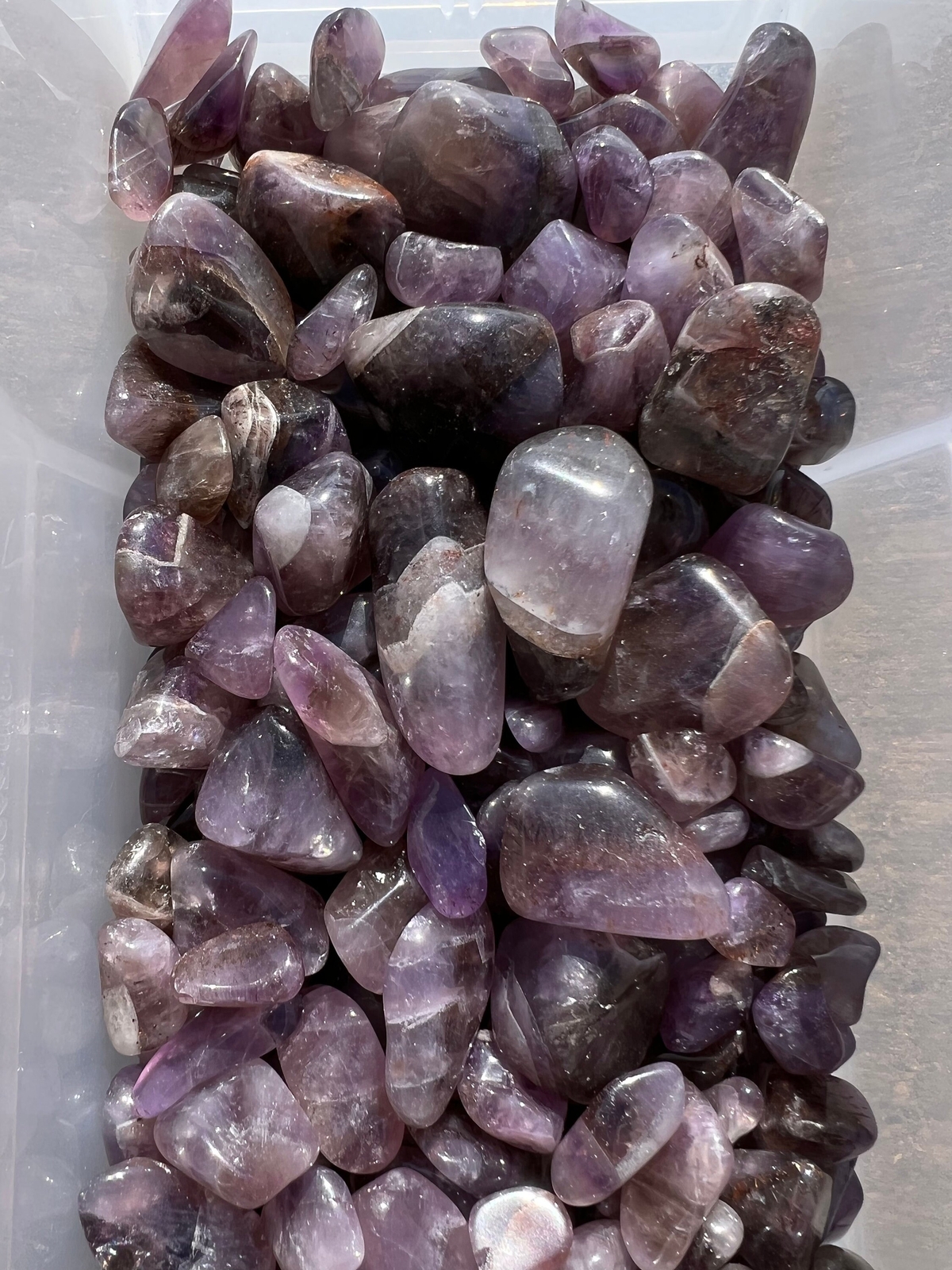 Auralite 23 Tumbled Stone, Natural Auralite 23 from Canada