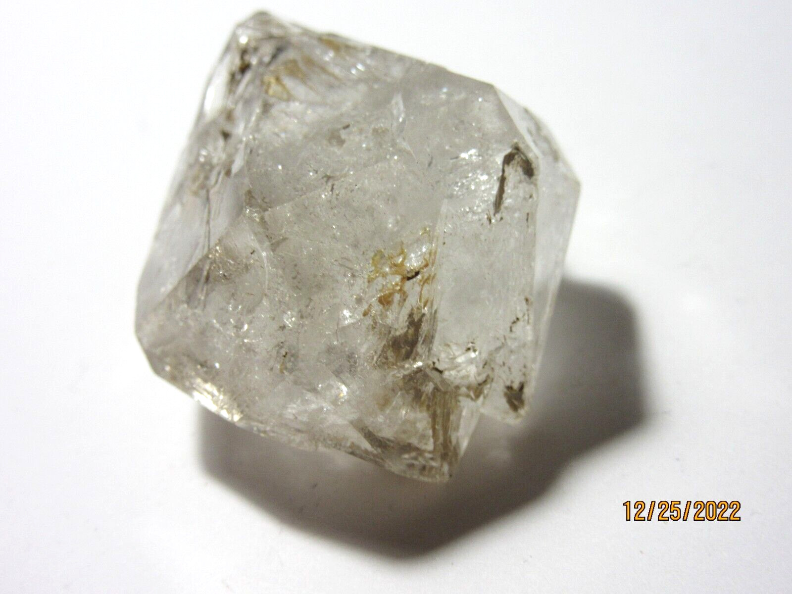 Natural Herkimer Diamond Quartz 1 5/8″ Crystal Herkimer, NY Reiki NHDQC-2