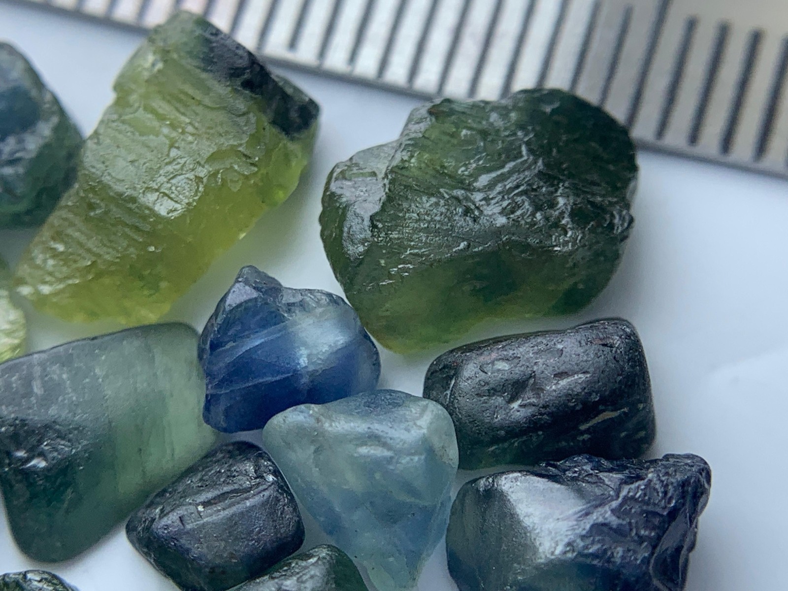 25.50Crt Amazing Facet Grade Teal Sapphire Rough lot @Madagascar