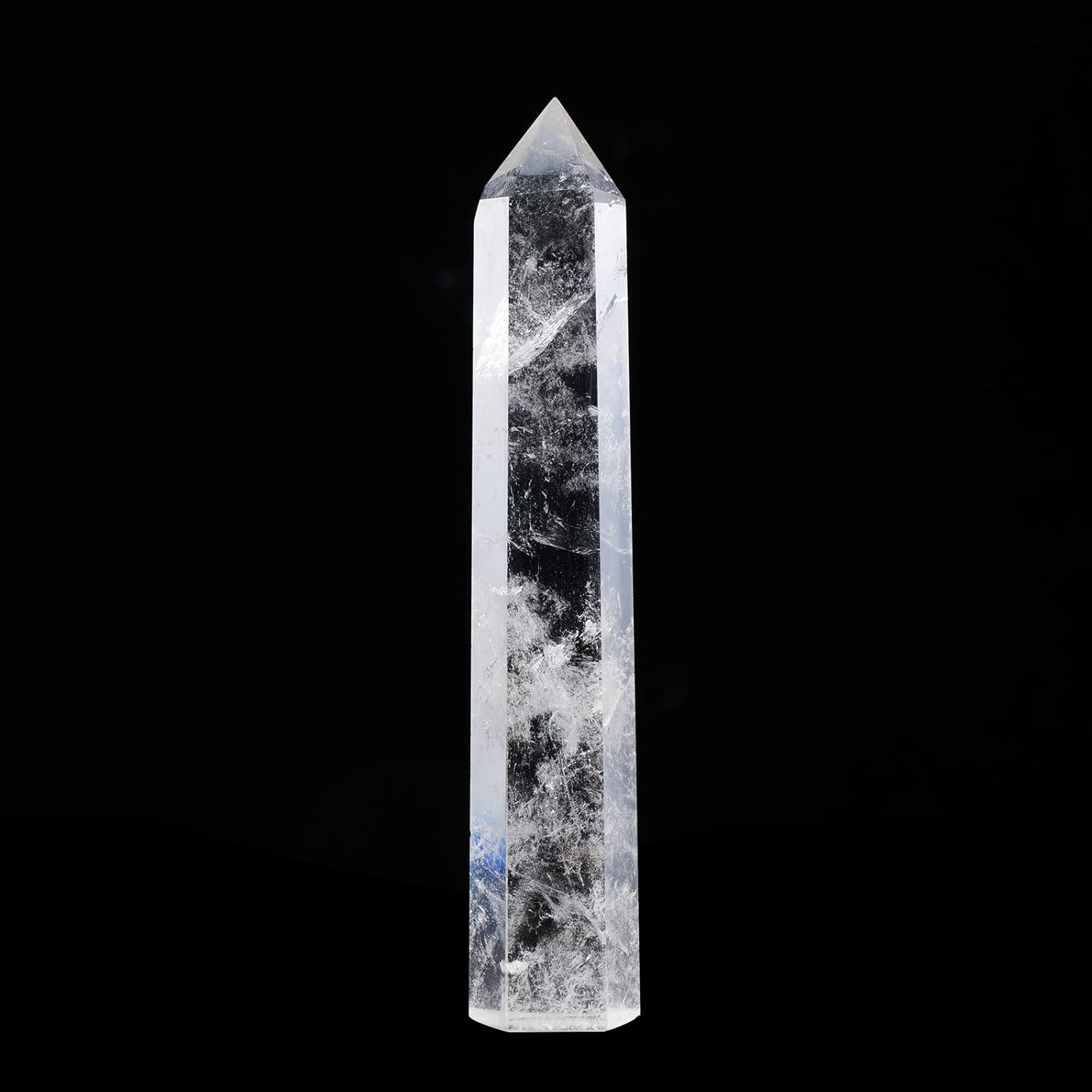 Large Natural Healing Crystal Tower 5.9″-6.3″ 5.9″-6.3″(15-16cm) Clear Quartz