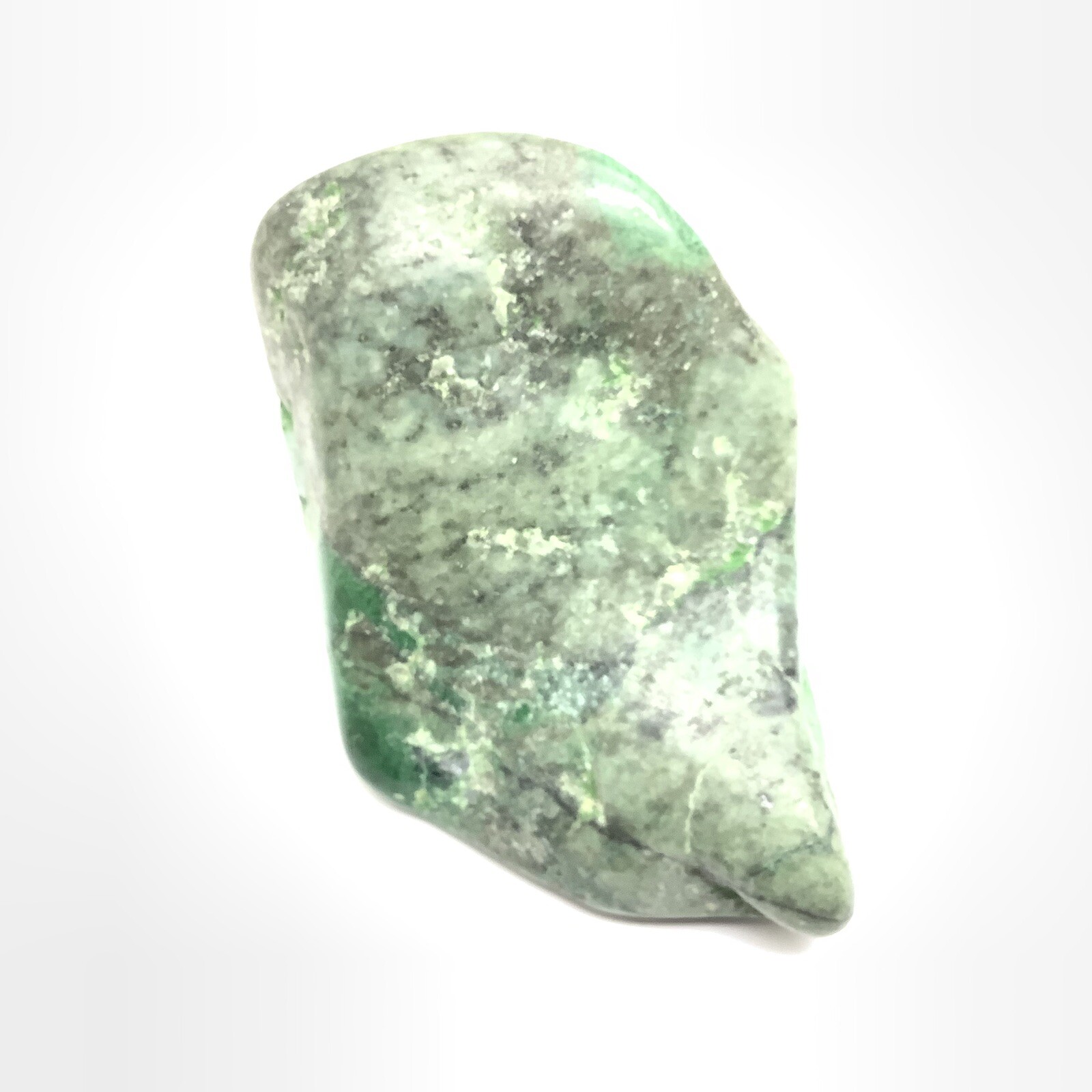 Siberian Jadeite Cobble Chromium Green Jadeite Jade Stone Specimen Siberia 445g