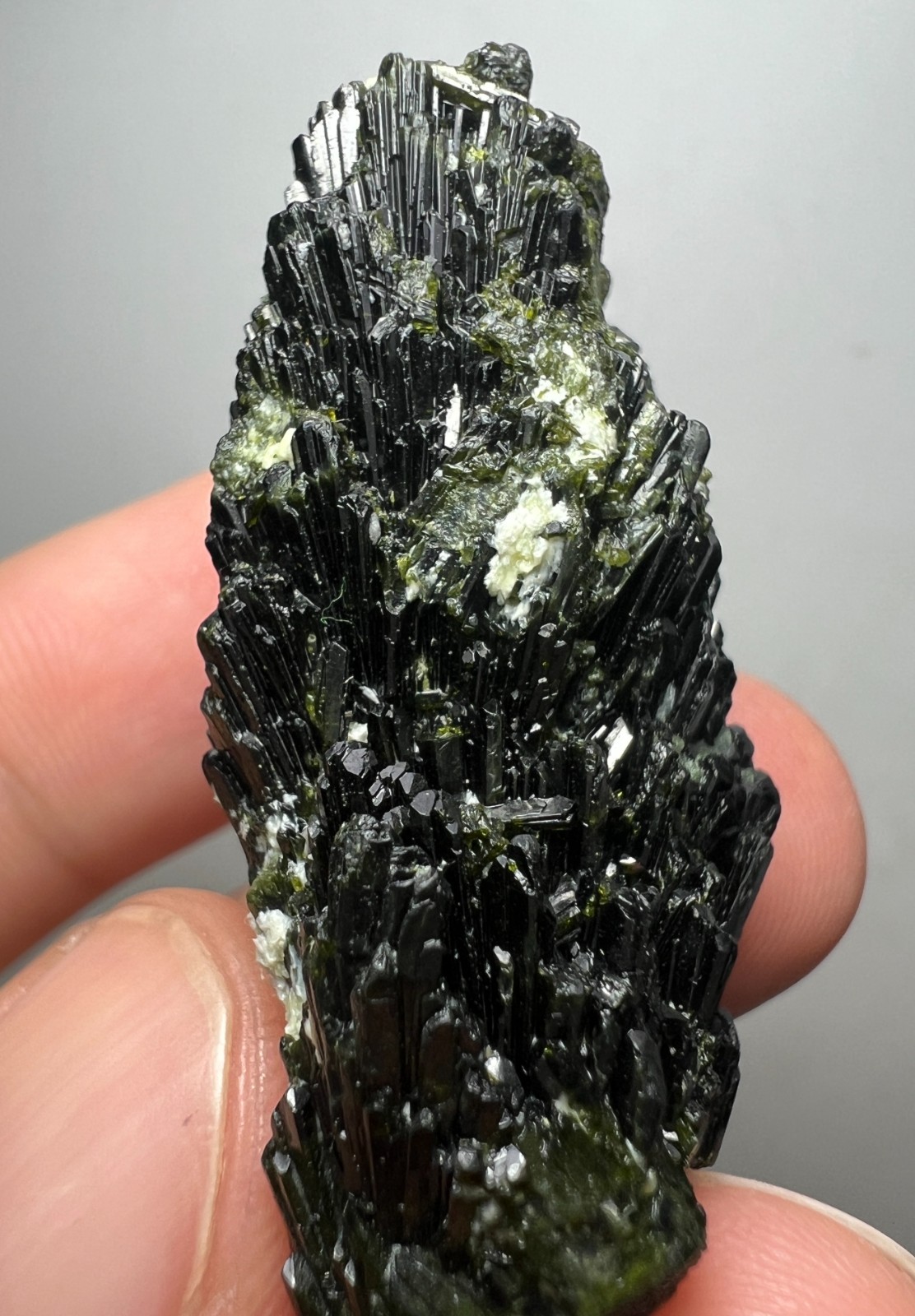 173 Natural Green Epidote crystal bunches from Balochistan Pakistan