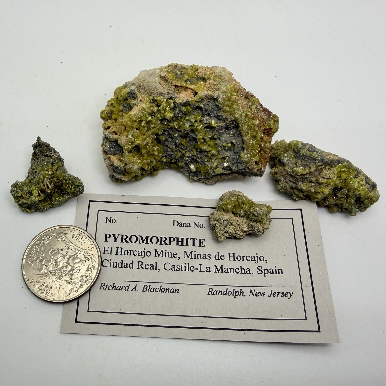 Lot of 14+ Spain & Portugal Minerals, Pyromorphite, Azurite, Lithiophilite+