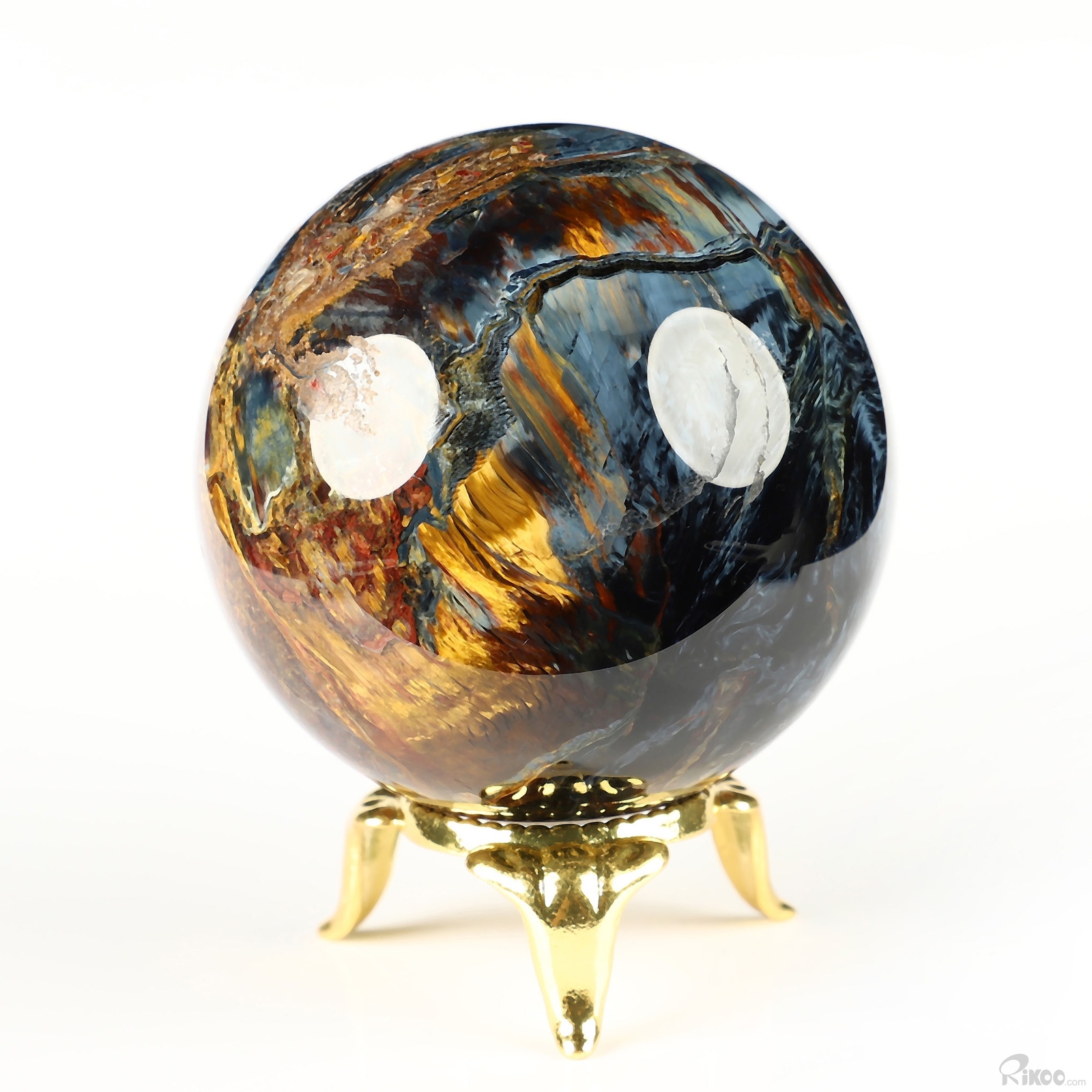 2.0″ Pietersite Hand Carved Crystal Ball/Sphere, Crystal Healing