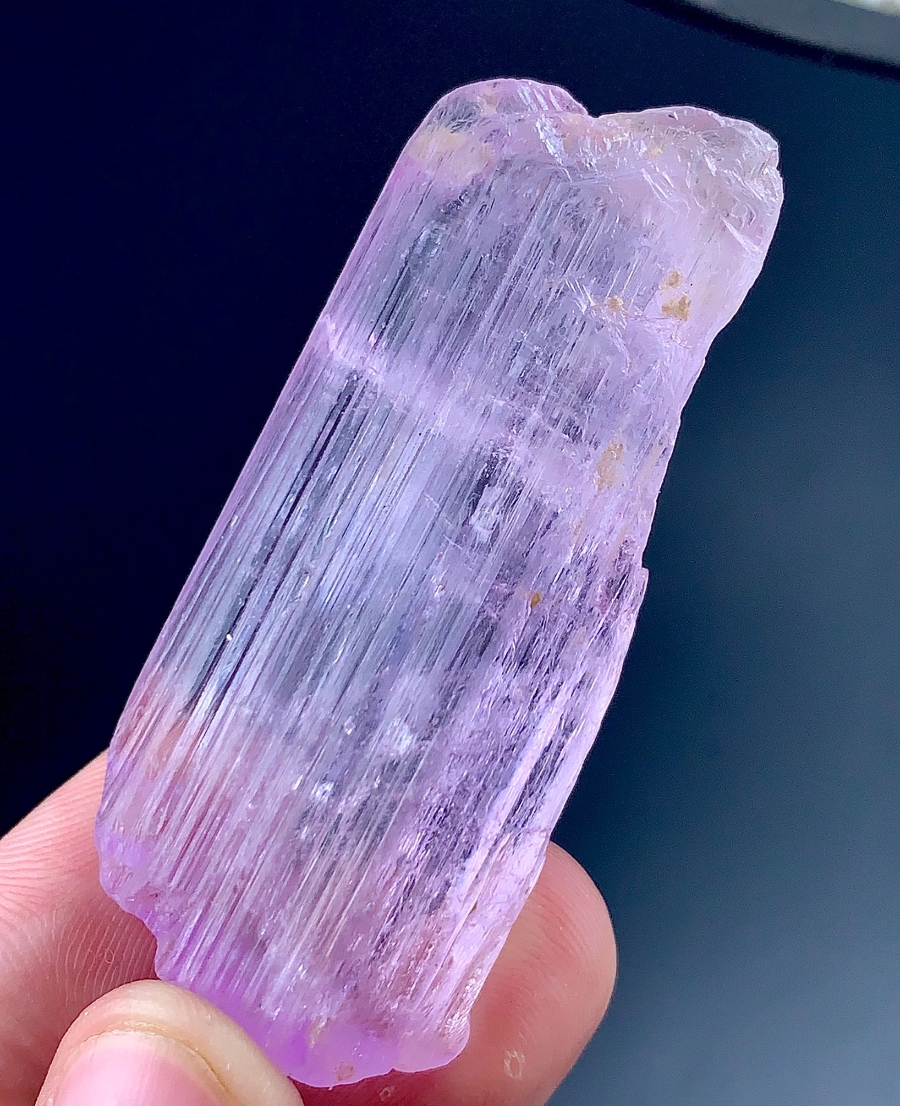 179 Carat Natural Kunzite Crystal Specimen From Afghanistan