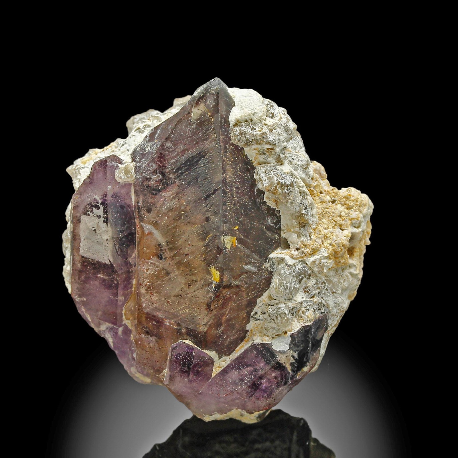 Amethyst Crystal XL Brandberg Namibia Deep Purple Terminated 7.0 cm