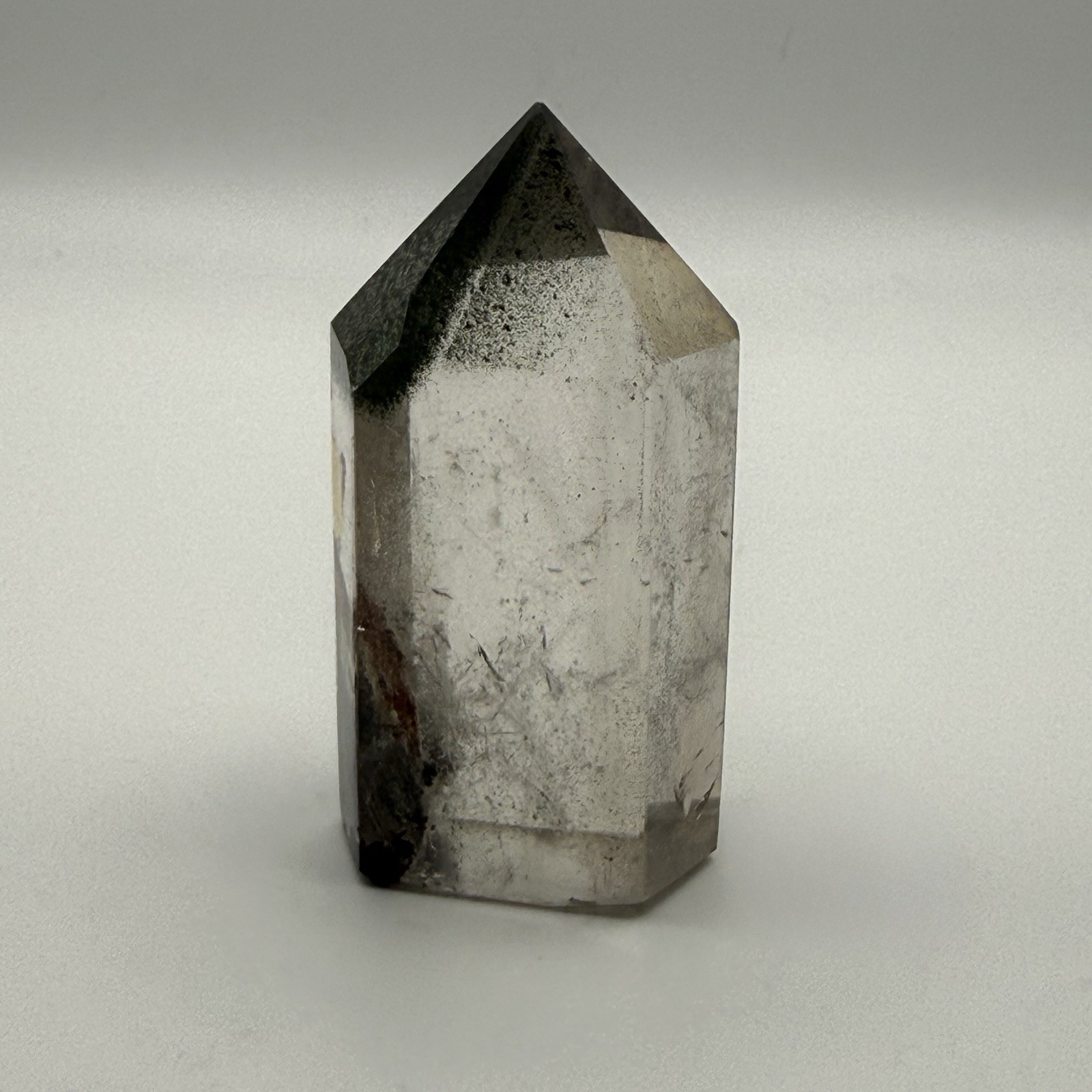 Polished Crystal Clear Garden Quartz Tower, approx 2 1/2”