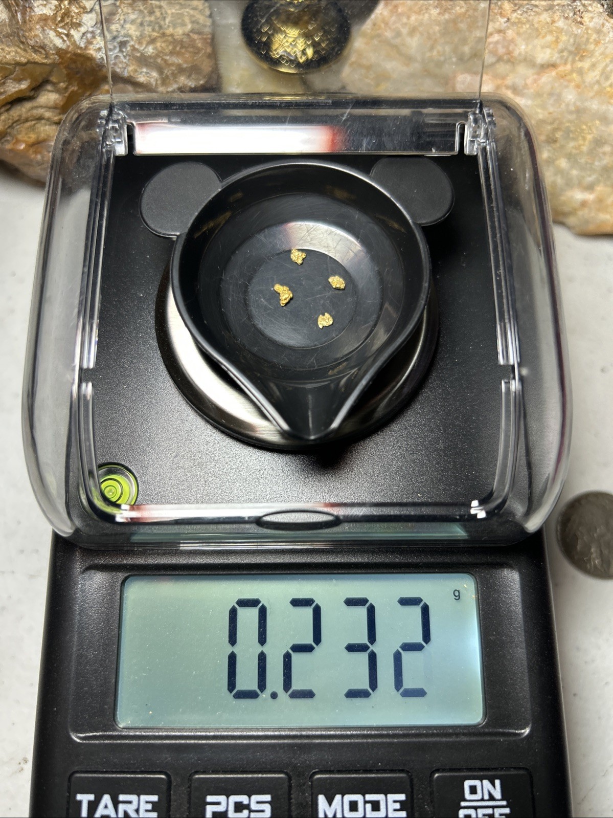 Alaska Natural Gold Nuggets 0.2 Grams
