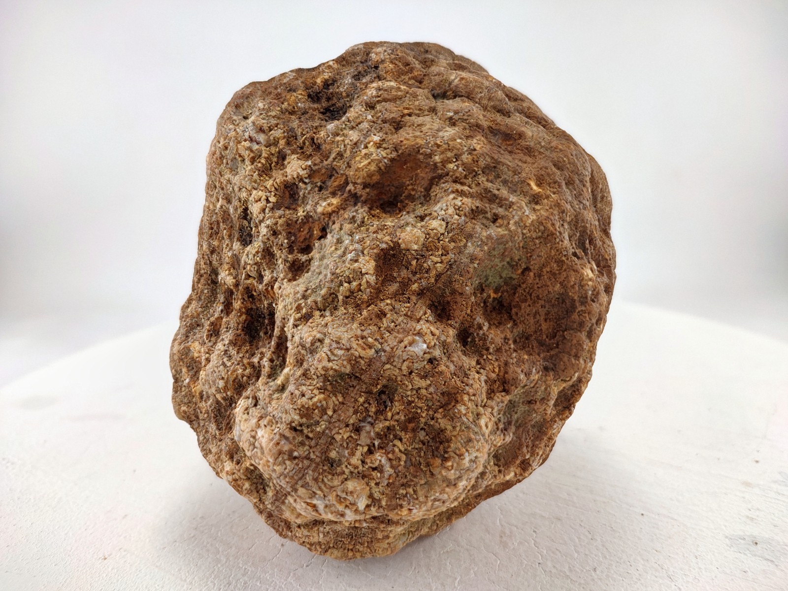 5″ Unopened Geode Natural Kentucky Crystal Quartz Non Rattler 4 LB