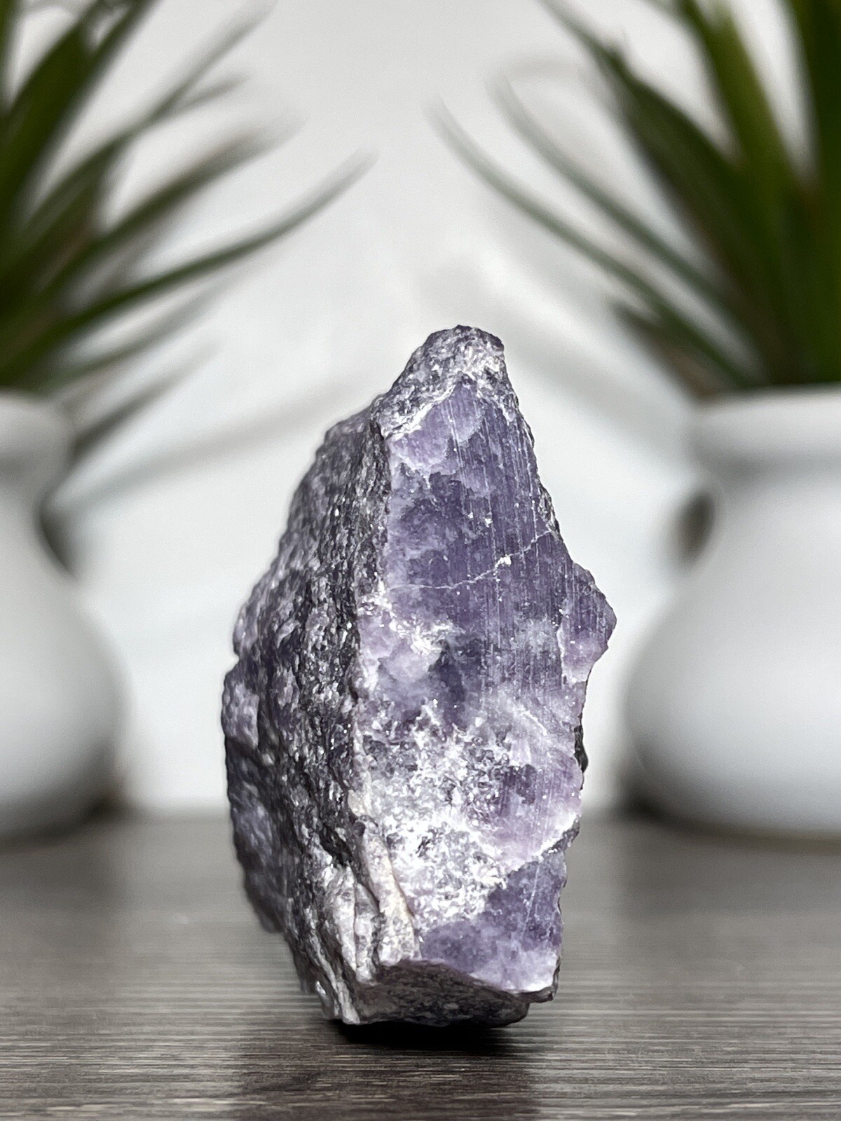 PURPLE LEPIDOLITE ROUGH – Mineral Specimen Mica Lavender Lilac Chakra Decor