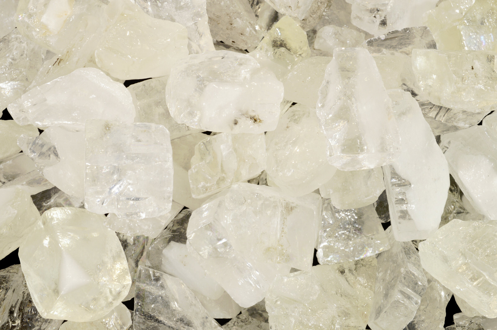ICE CALCITE 1″ 2 Pieces Raw Rocks and Minerals Specimen Rough Healing Crystals