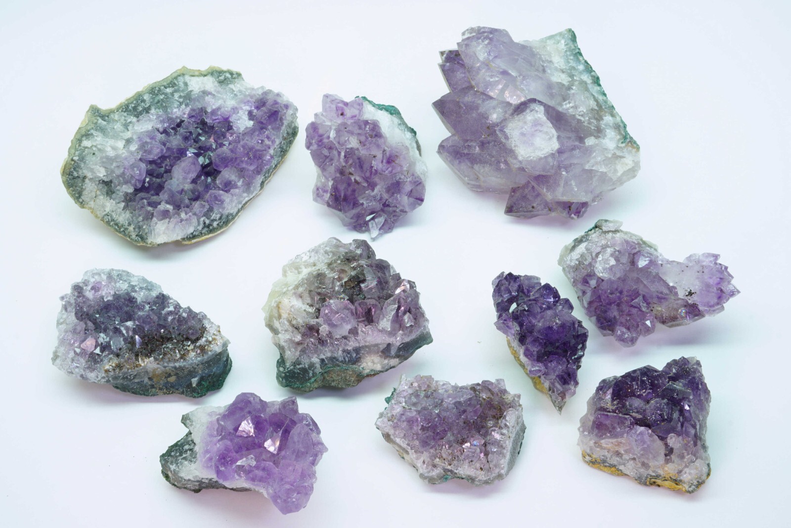 Amethyst Geode Druzy 1 Lb Lots Crystal Quartz Cluster Natural Specimen Gemstones