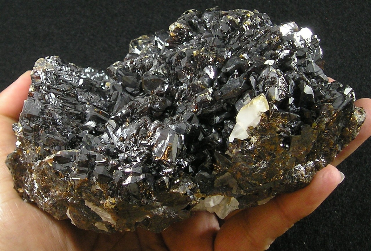 Sphalerite Quartz Crystal Specimen Large 12.7cm 1494g Elmwood Mine Tennessee USA