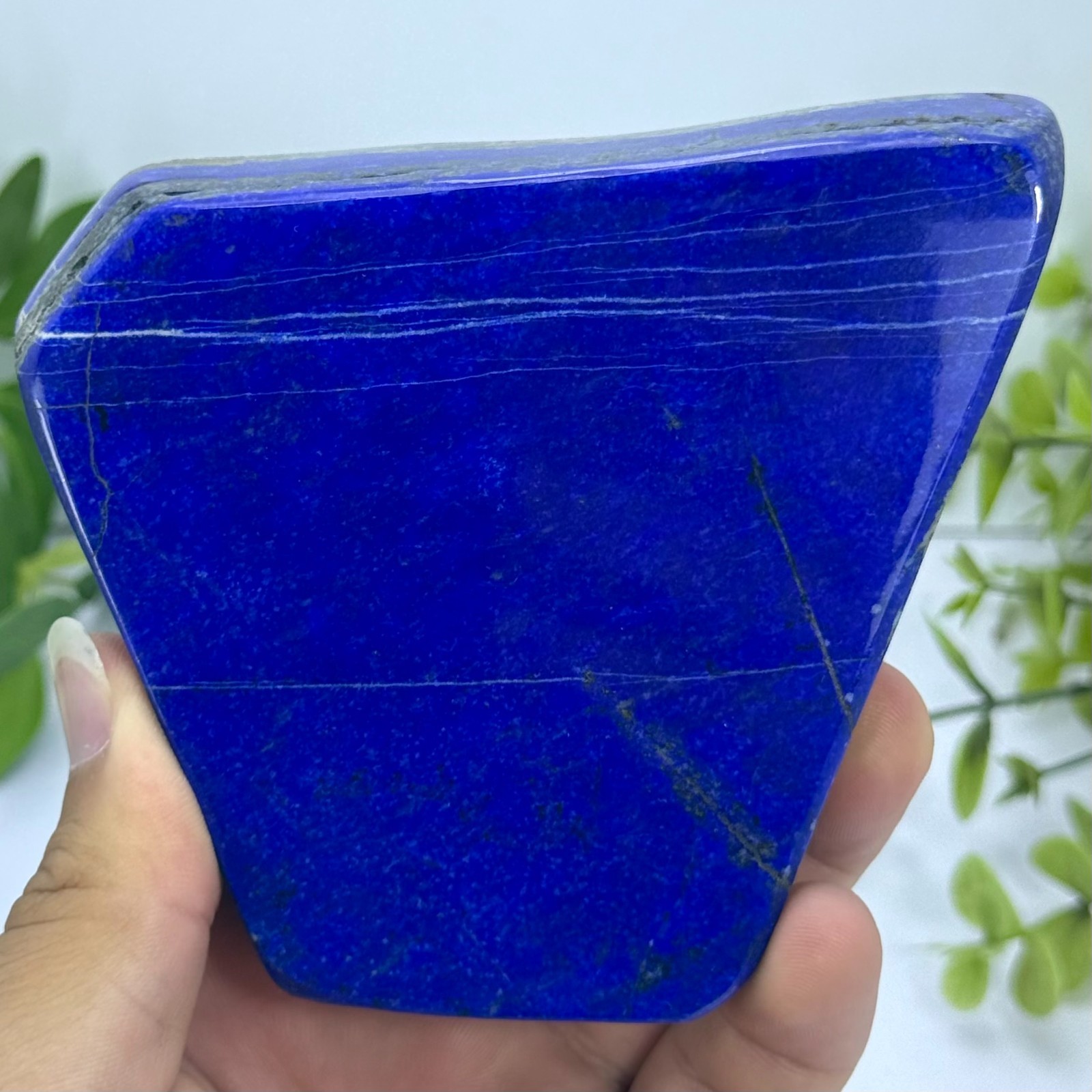 Polished Lapis Lazuli Crystal Free Form, Lapis Lazuli Polished Free Form, Lapis