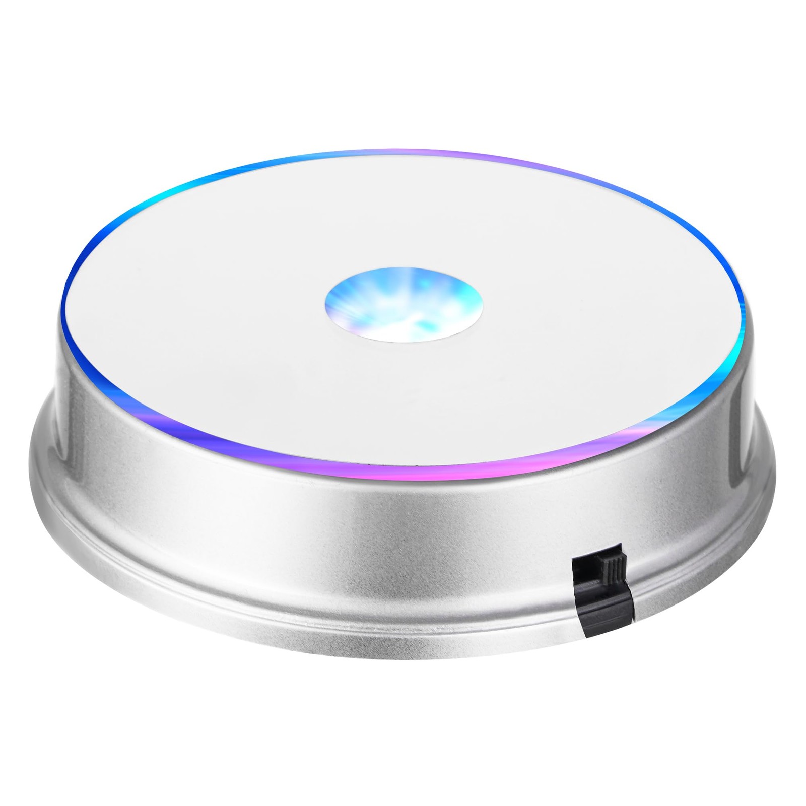 LED Light Base Display Stand,Lighted Up Stand Color Changing Small LED for 3D…