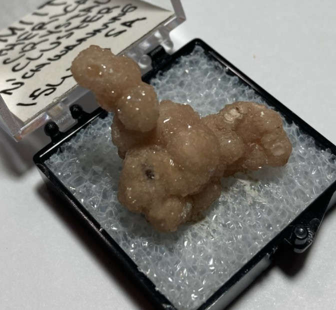 Rare Olmiite spherical ball cluster Thumbnail from South Africa