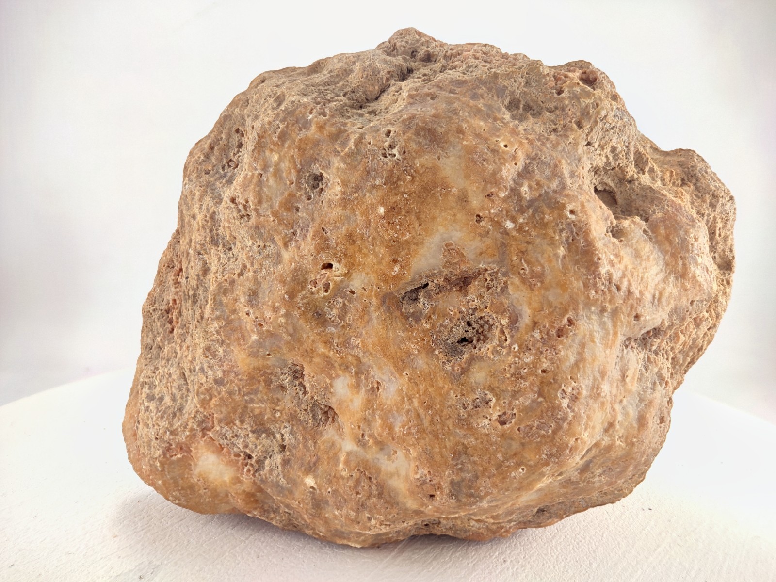 7.5″ Unopened Geode Nodule Whole Natural Large Quartz Crystal 7.3 LB Kentucky