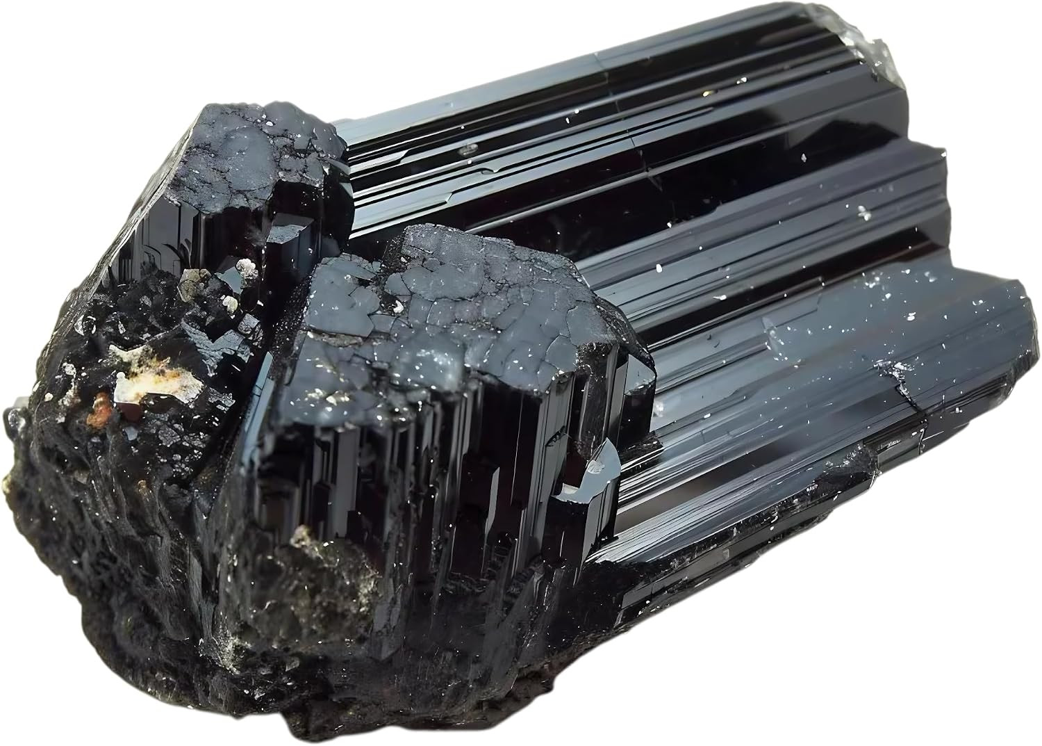 Large 1.25-2.0” Natural Black Tourmaline Raw Crystals Stones for Meditation, Cha