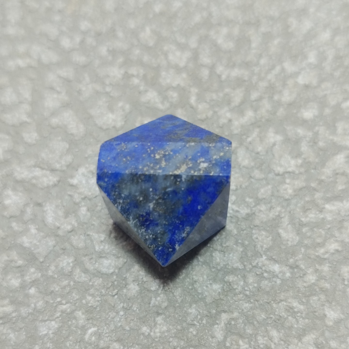 7 Piece Geometric Lapiz Lazuli Stone Lot