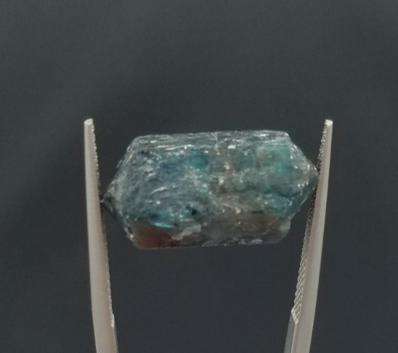 Blue Apatite Crystal – Not Polished 19+ct