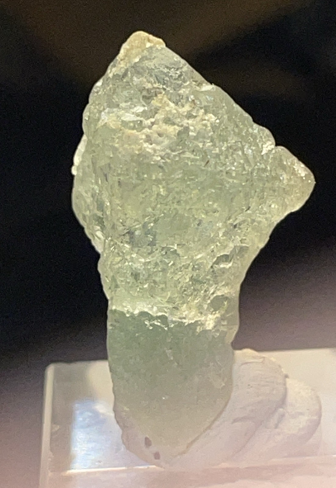 AESTHETIC ETCHED FLUORITE SCEPTER THUMBNAIL RIEMVASMAAK,NORTHERN CAPE,S.AFRICA