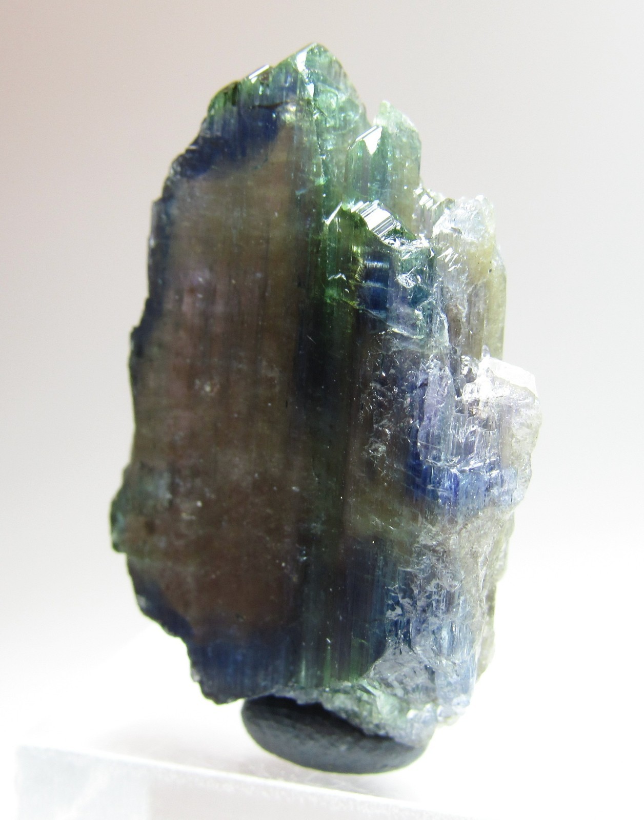 PHENOMENAL ULTRA RARE GREEN UNHEATED GEM TANZANITE CRYSTAL!!! TANZANIA