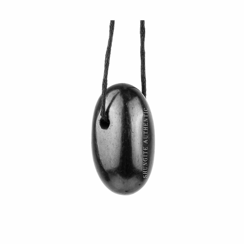 Real Shungite pendant “Nature” made of Authentic shungite Karelian stone, Tolvu