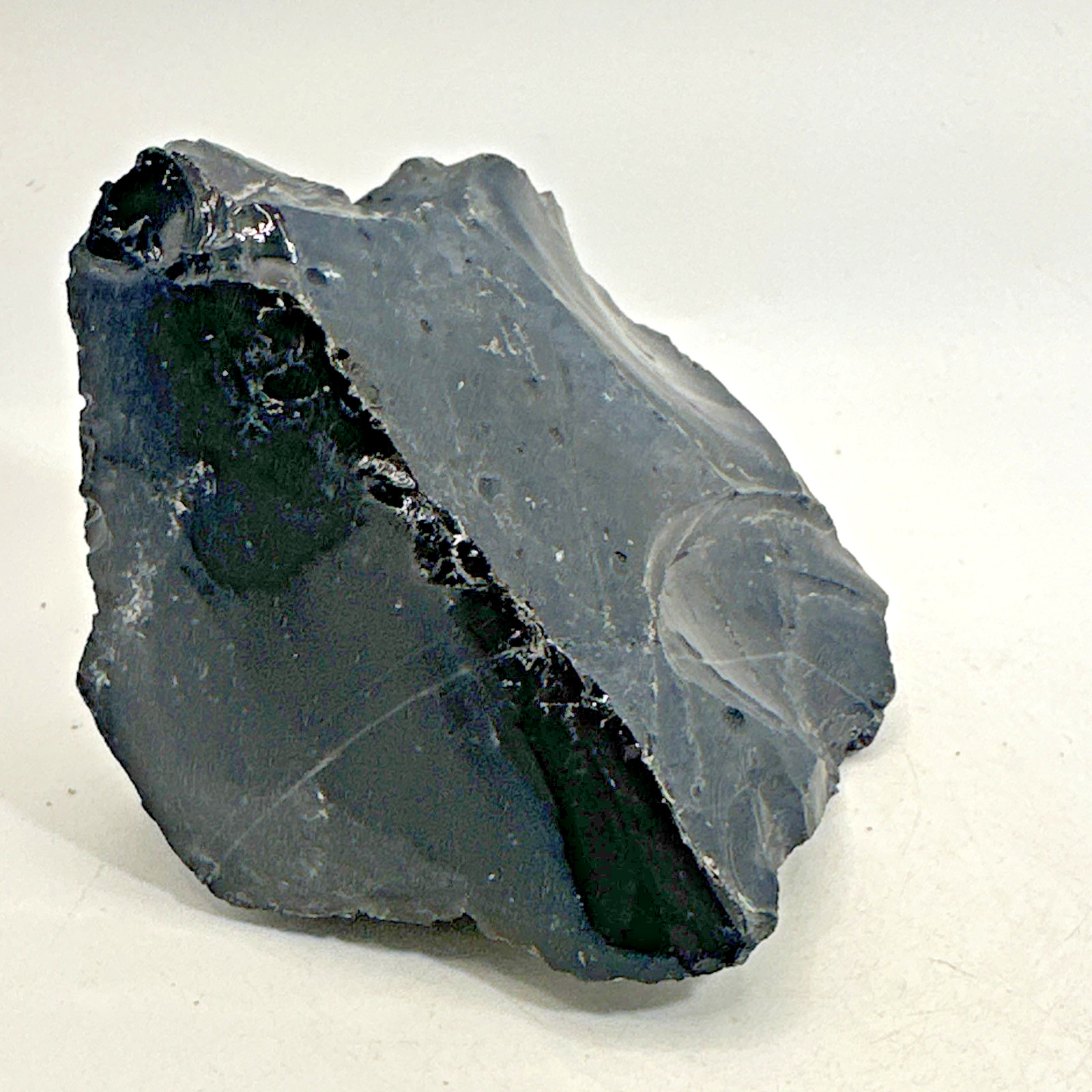 Beautiful Spider Web Obsidian Specimen 320 Grams