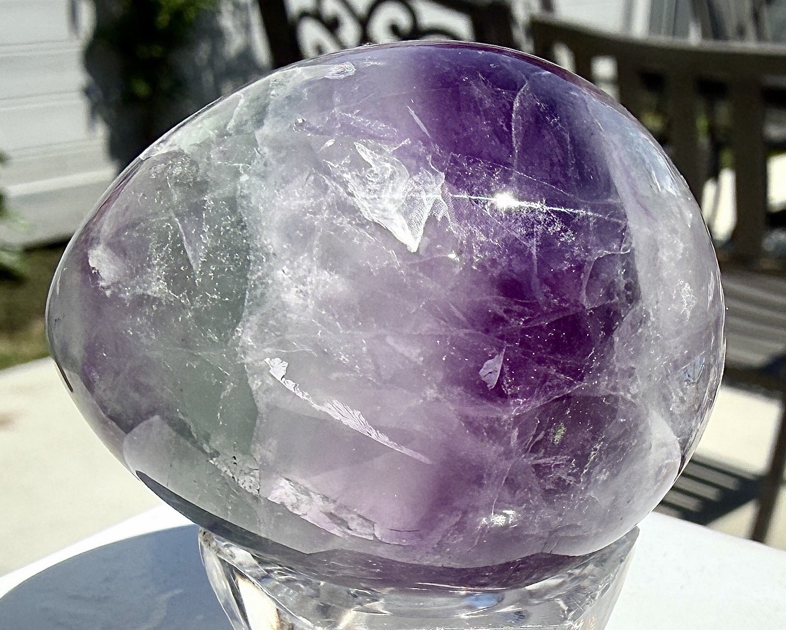 Wholesale Lot 8 Pcs Natural Fluorite Egg Crystal Healing Energy