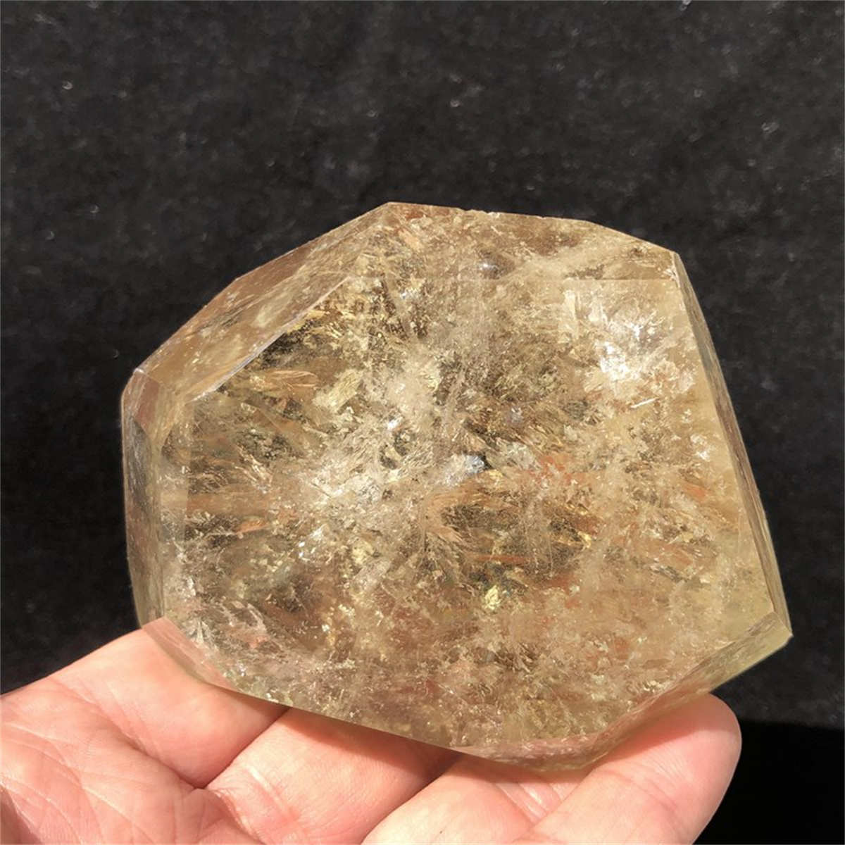 40g Natural Smoky Citrine Mineral Quartz Crystal Mineral Reiki healing