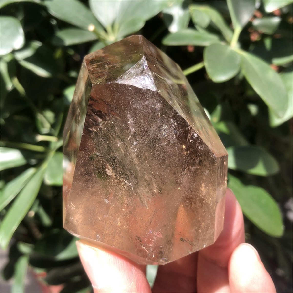 280g Natural Smoky Citrine Mineral Quartz Crystal Mineral Reiki healing